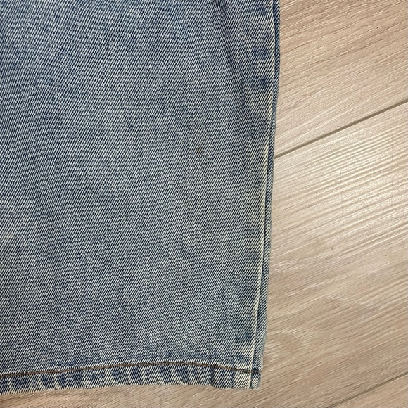 1990s Peace Love Mickey Mouse Denim Skirt The Disney Store - Picture 6 of 11